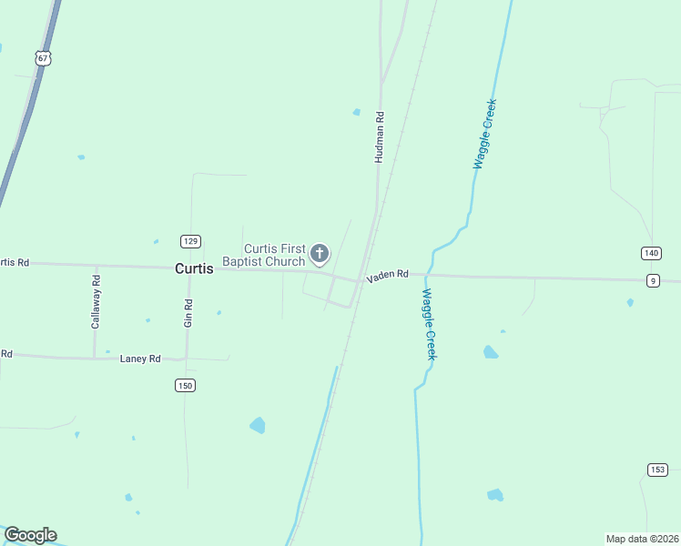 map of restaurants, bars, coffee shops, grocery stores, and more near 11 Welch Road in Gurdon