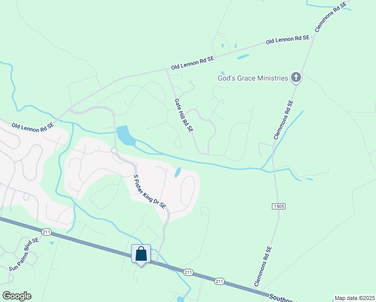 map of restaurants, bars, coffee shops, grocery stores, and more near 1538 King Lucius Way SE in Bolivia