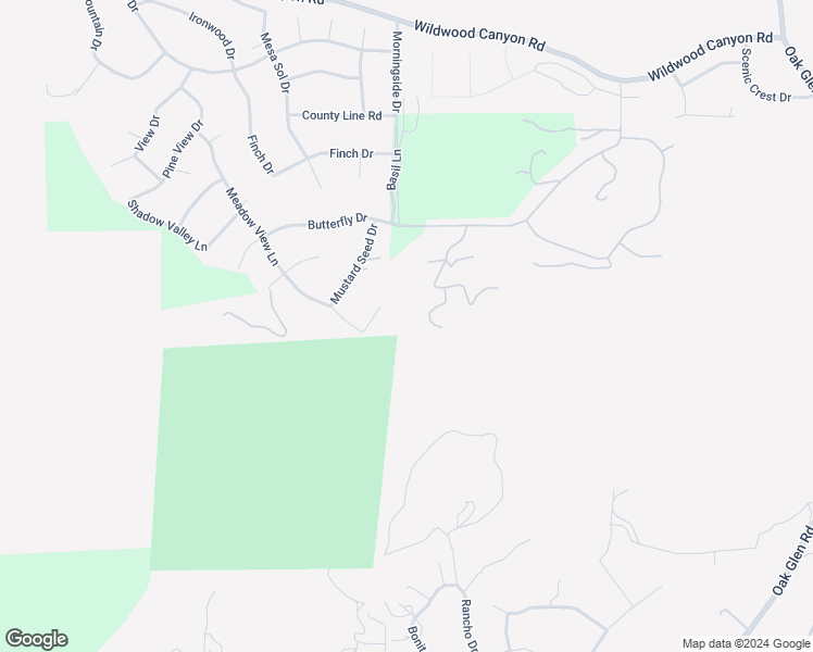 map of restaurants, bars, coffee shops, grocery stores, and more near 8321 Overview Court in Yucaipa