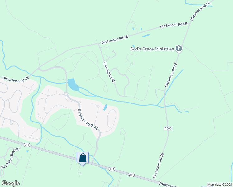 map of restaurants, bars, coffee shops, grocery stores, and more near 1481 Gate Hill Road Southeast in Bolivia
