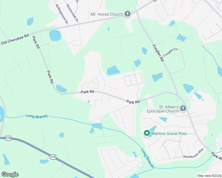 map of restaurants, bars, coffee shops, grocery stores, and more near 642 Park Road in Lexington