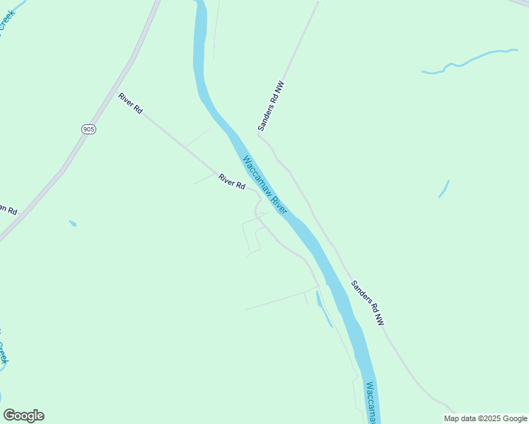 map of restaurants, bars, coffee shops, grocery stores, and more near 719 River Road in Tabor City