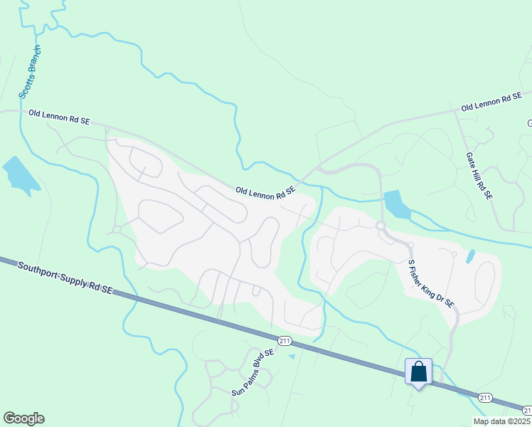 map of restaurants, bars, coffee shops, grocery stores, and more near 1197 Palatka Place Southeast in Bolivia