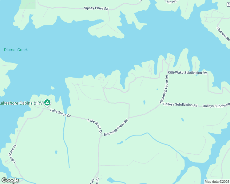 map of restaurants, bars, coffee shops, grocery stores, and more near 397-473 Sheltered Cove Rd in Jasper