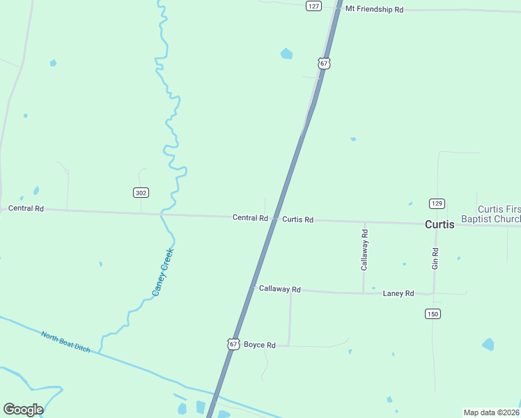 map of restaurants, bars, coffee shops, grocery stores, and more near 21 Gentle Road in Gurdon