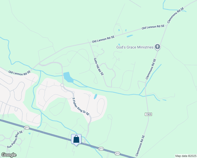 map of restaurants, bars, coffee shops, grocery stores, and more near 1526 King Lucius Way SE in Bolivia