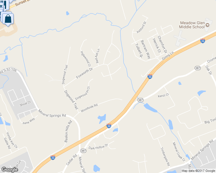 map of restaurants, bars, coffee shops, grocery stores, and more near 304 Black Walnut Drive in Lexington