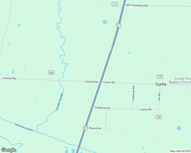 map of restaurants, bars, coffee shops, grocery stores, and more near 21 Gentle Road in Gurdon