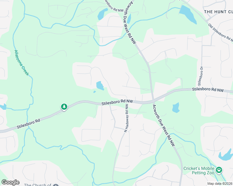 map of restaurants, bars, coffee shops, grocery stores, and more near 1818 Brackendale Road Northwest in Kennesaw