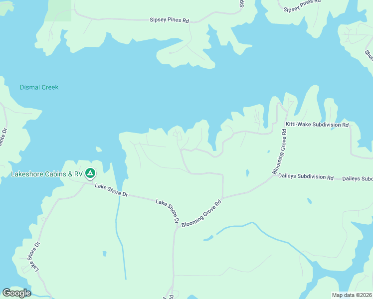 map of restaurants, bars, coffee shops, grocery stores, and more near 397 Sheltered Cove Road in Jasper