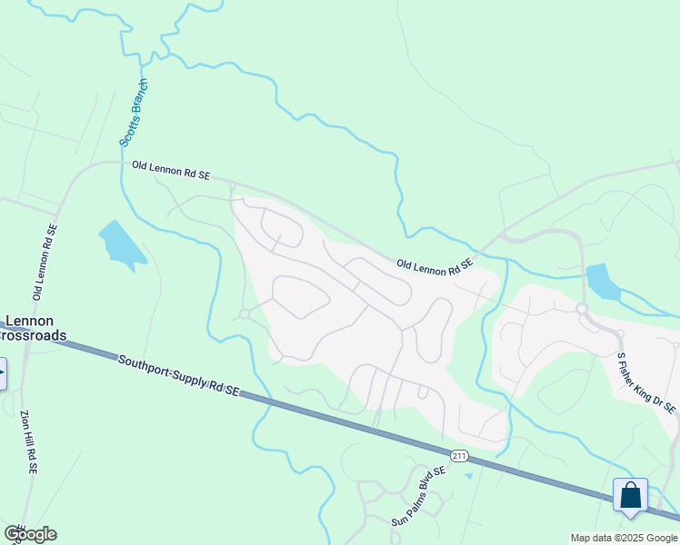 map of restaurants, bars, coffee shops, grocery stores, and more near 1120 Serotina Drive Southeast in Bolivia