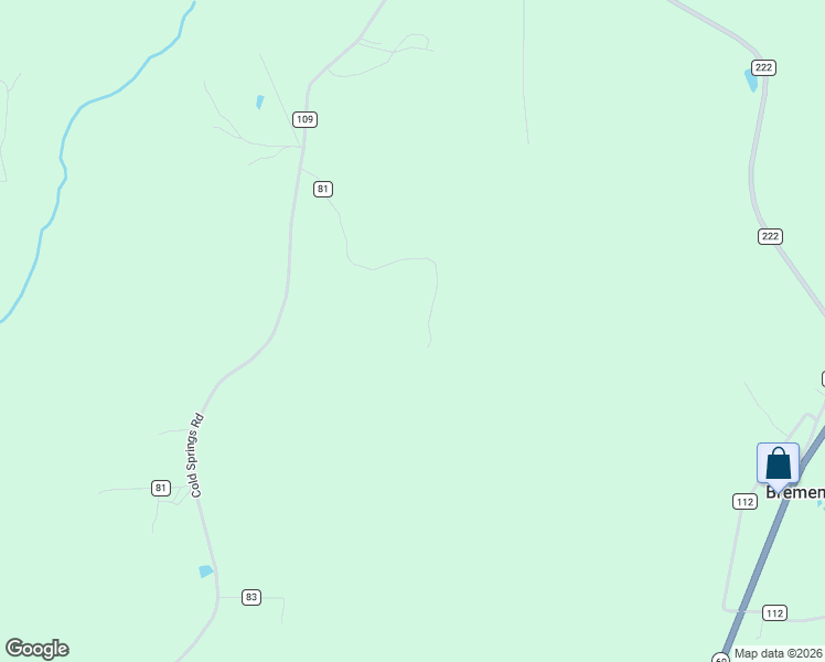map of restaurants, bars, coffee shops, grocery stores, and more near 614 County Road 81 in Bremen