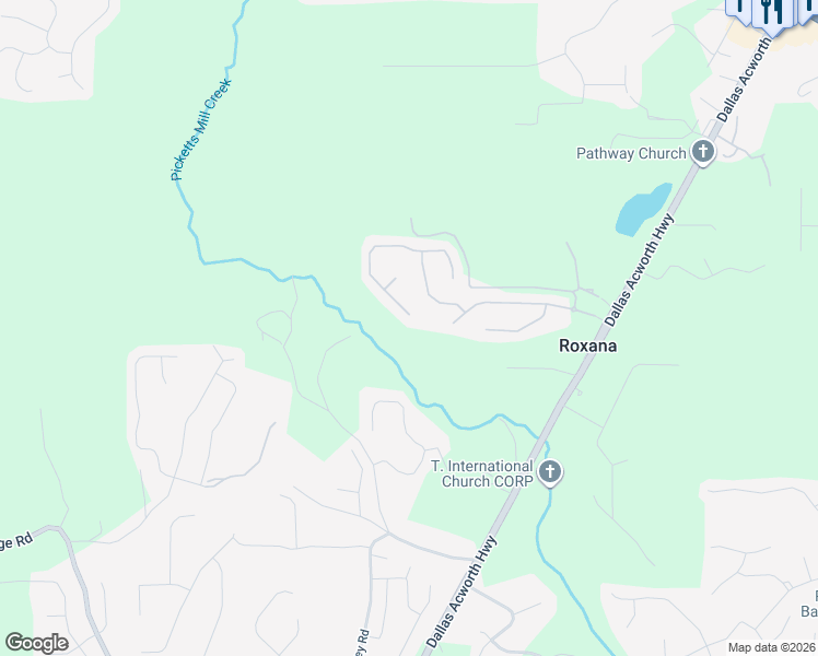 map of restaurants, bars, coffee shops, grocery stores, and more near 316 Wellsley Lane in Dallas