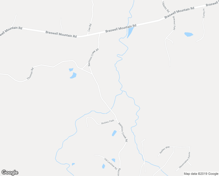 map of restaurants, bars, coffee shops, grocery stores, and more near 1124 Raccoon Creek Road in Dallas