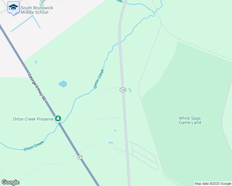 map of restaurants, bars, coffee shops, grocery stores, and more near 7109 River Road Southeast in Southport