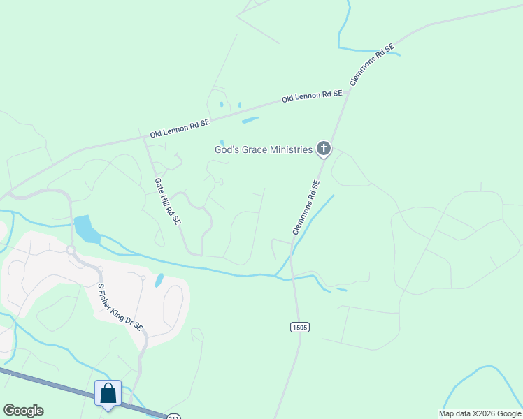 map of restaurants, bars, coffee shops, grocery stores, and more near 1850 Clemmons Road Southeast in Bolivia