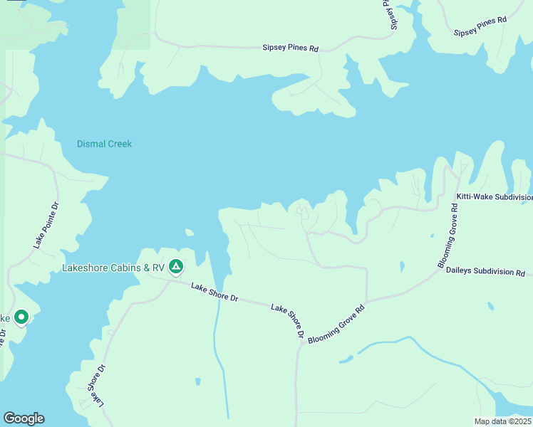 map of restaurants, bars, coffee shops, grocery stores, and more near 114 Lake Way Lane in Jasper