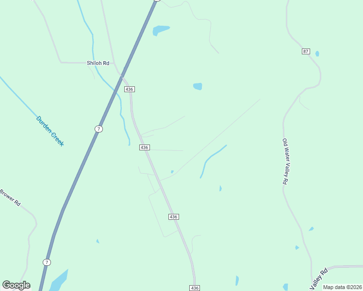 map of restaurants, bars, coffee shops, grocery stores, and more near 7 County Road 89 in Coffeeville