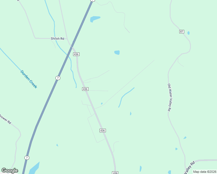 map of restaurants, bars, coffee shops, grocery stores, and more near 7 County Road 89 in Coffeeville