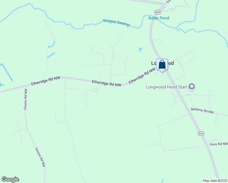 map of restaurants, bars, coffee shops, grocery stores, and more near in Longwood