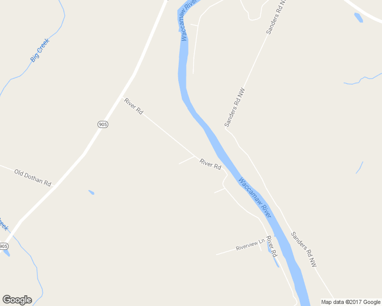 map of restaurants, bars, coffee shops, grocery stores, and more near 469 River Rd in Tabor City