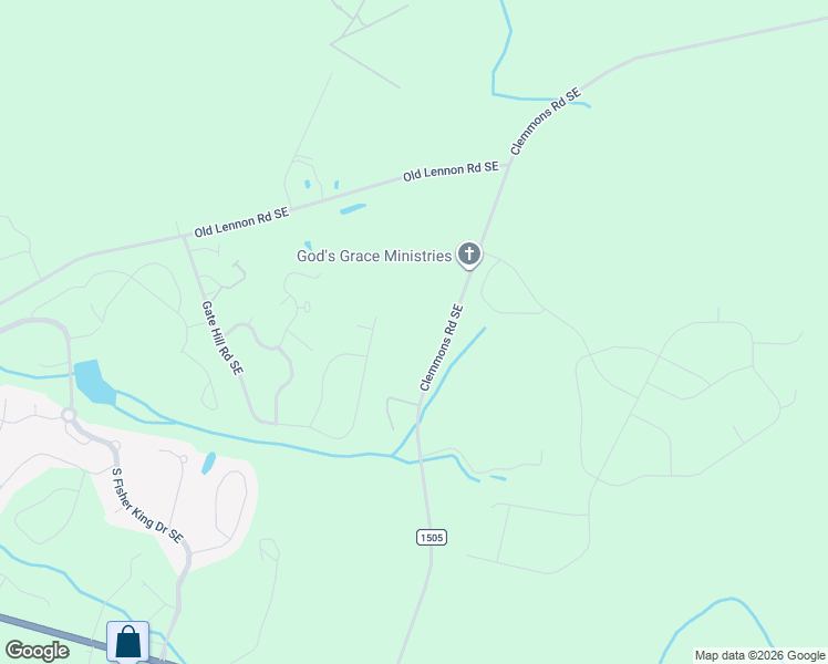 map of restaurants, bars, coffee shops, grocery stores, and more near 1850 Clemmons Road Southeast in Bolivia