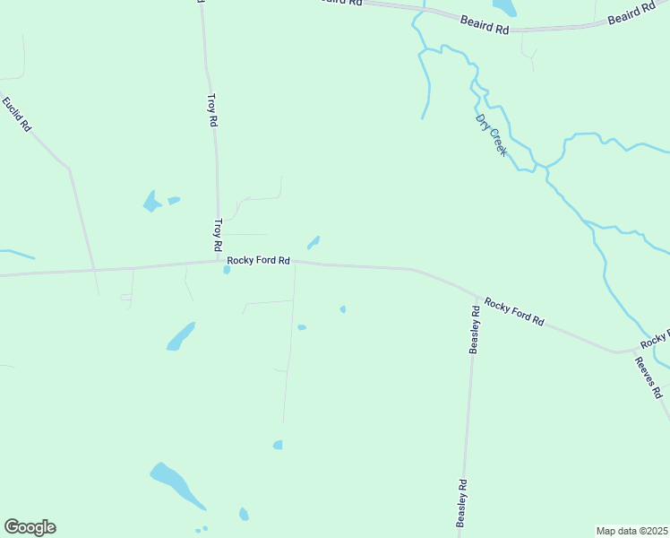 map of restaurants, bars, coffee shops, grocery stores, and more near 8139 Rocky Ford Road in Gadsden