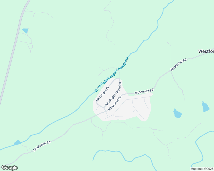 map of restaurants, bars, coffee shops, grocery stores, and more near 289 Muskogee Drive in Dallas