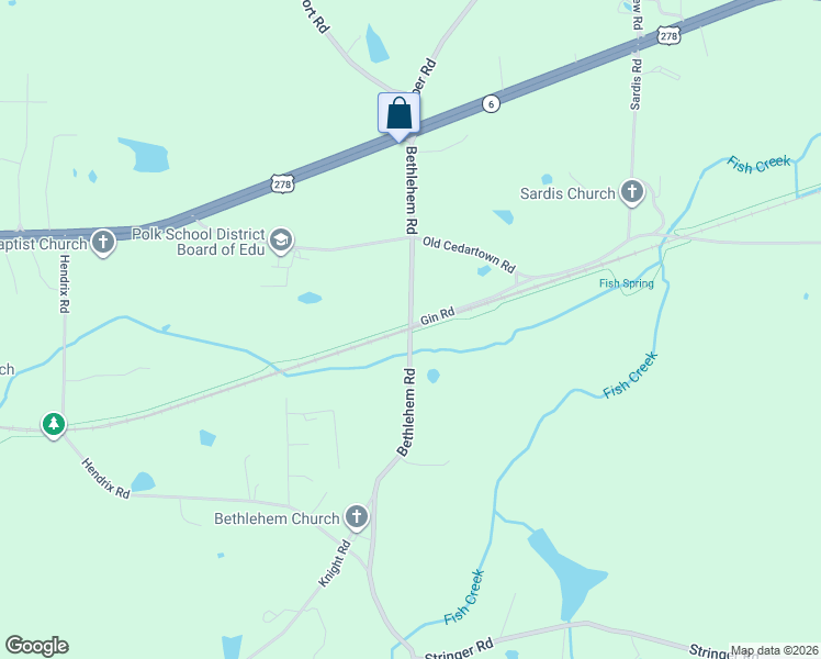 map of restaurants, bars, coffee shops, grocery stores, and more near 201 Bethlehem Road in Cedartown