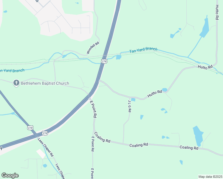 map of restaurants, bars, coffee shops, grocery stores, and more near 1017 Hutto Road in Cedartown