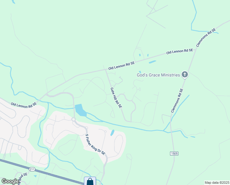 map of restaurants, bars, coffee shops, grocery stores, and more near Gate Hill Road Southeast in Bolivia