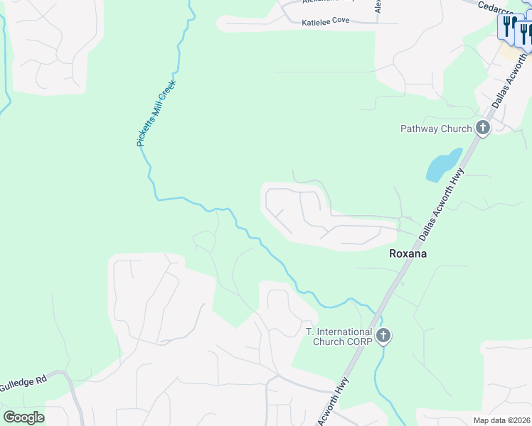 map of restaurants, bars, coffee shops, grocery stores, and more near 196 Wellsley Lane in Dallas