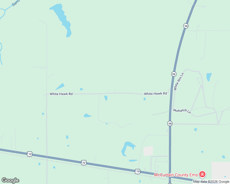 map of restaurants, bars, coffee shops, grocery stores, and more near E2078 Road in Valliant