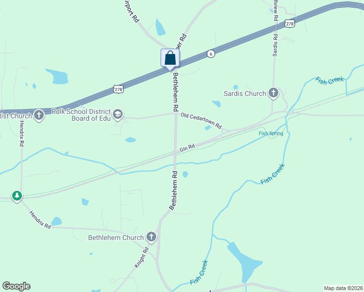 map of restaurants, bars, coffee shops, grocery stores, and more near 201 Bethlehem Road in Cedartown