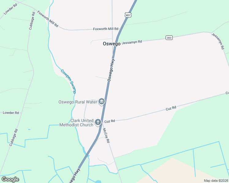 map of restaurants, bars, coffee shops, grocery stores, and more near 3155 Oswego Highway in Sumter