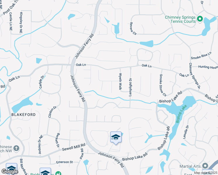 map of restaurants, bars, coffee shops, grocery stores, and more near 2115 Hawthorne Point in Marietta