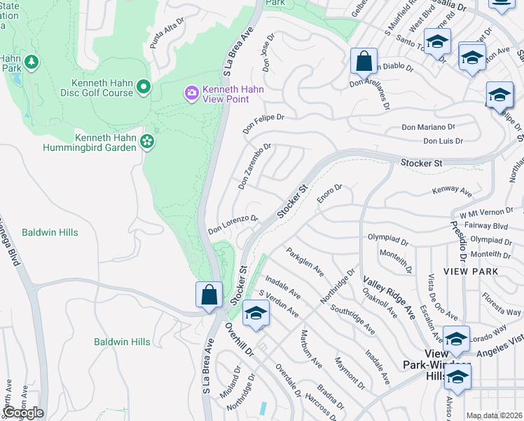 map of restaurants, bars, coffee shops, grocery stores, and more near 4772 Don Porfirio Place in Los Angeles