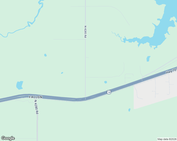 map of restaurants, bars, coffee shops, grocery stores, and more near 1067 North 4285 Road in Hugo