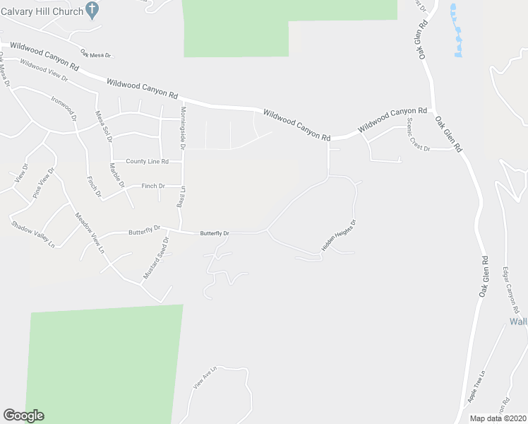 map of restaurants, bars, coffee shops, grocery stores, and more near 39292 Butterfly Drive in Yucaipa