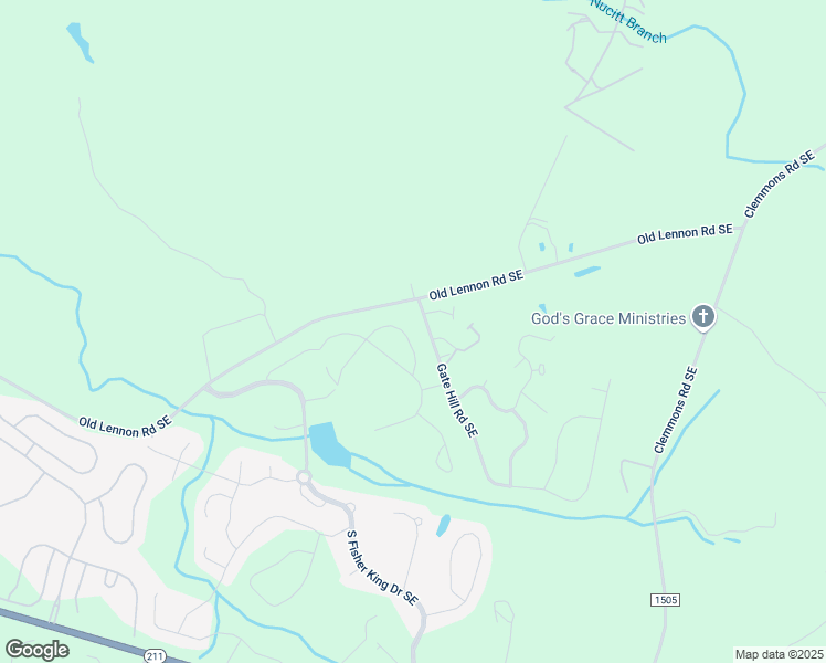 map of restaurants, bars, coffee shops, grocery stores, and more near Gate Hill Road Southeast in Bolivia