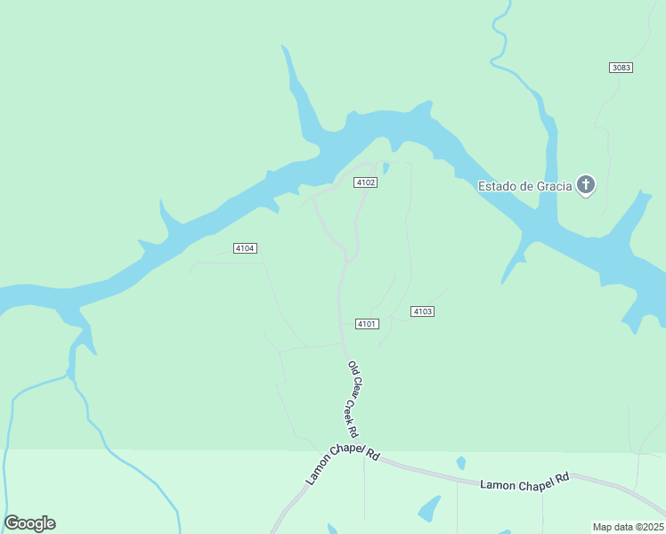map of restaurants, bars, coffee shops, grocery stores, and more near 612 Old Clear Creek Road in Jasper