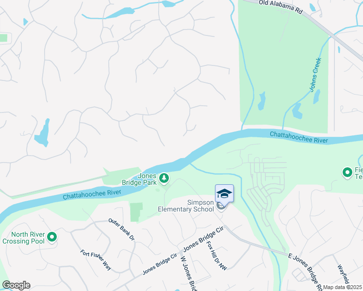 map of restaurants, bars, coffee shops, grocery stores, and more near 510 Covington Cove in Alpharetta