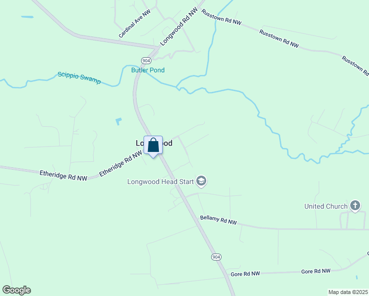map of restaurants, bars, coffee shops, grocery stores, and more near 2098 George Daniels Rd NW in Ocean Isle Beach