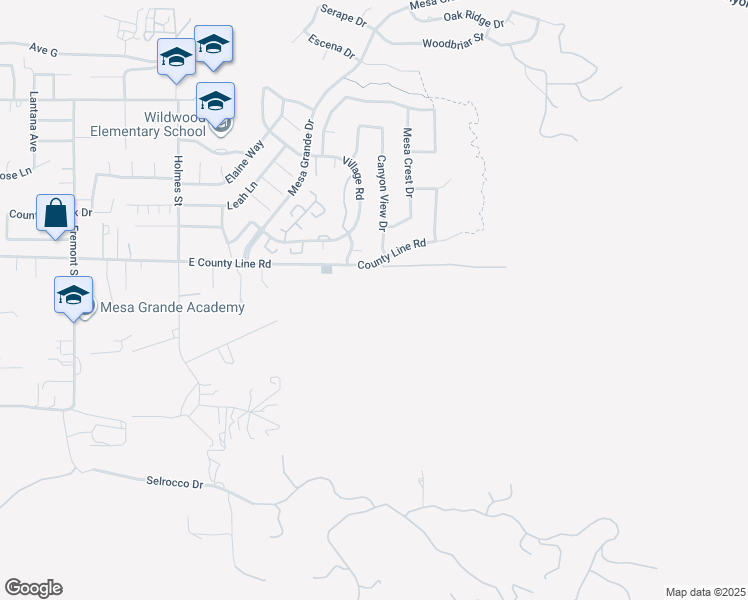 map of restaurants, bars, coffee shops, grocery stores, and more near 2368 Pine Drive in Running Springs