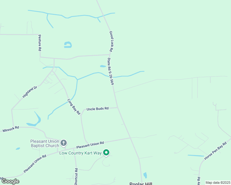 map of restaurants, bars, coffee shops, grocery stores, and more near 3590 Henry Road in Aynor