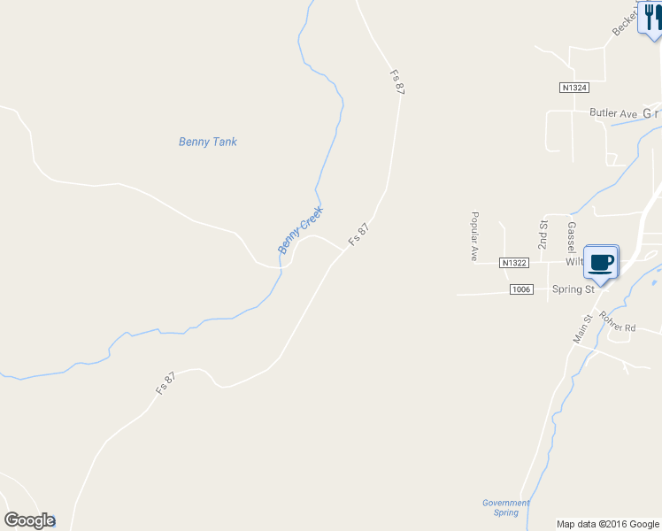 map of restaurants, bars, coffee shops, grocery stores, and more near Fs 87 in Greer