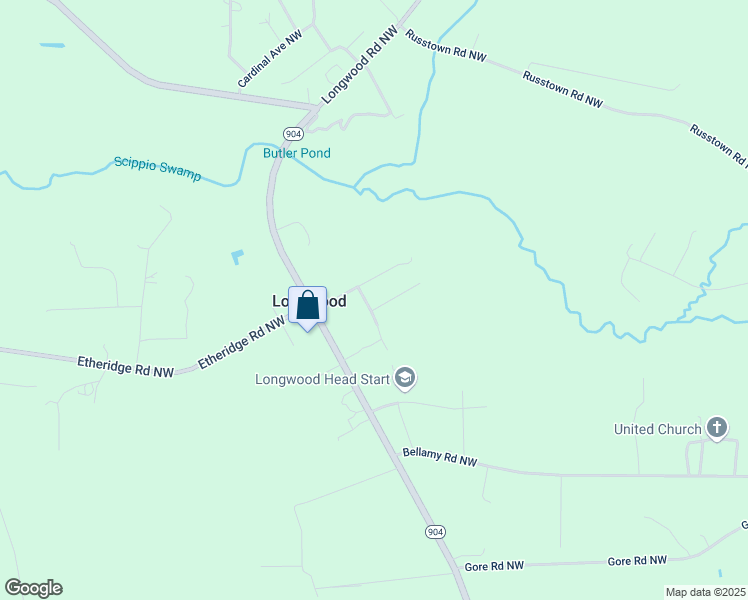 map of restaurants, bars, coffee shops, grocery stores, and more near 2082-2098 George Daniels Rd NW in Ocean Isle Beach