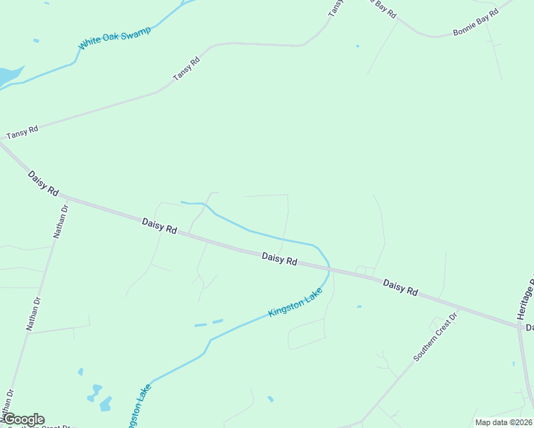 map of restaurants, bars, coffee shops, grocery stores, and more near 1585 Daisy Road in Loris