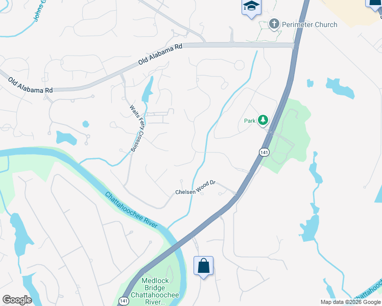 map of restaurants, bars, coffee shops, grocery stores, and more near 9140 Prestwick Club Drive in Duluth