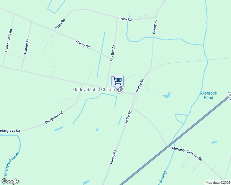 map of restaurants, bars, coffee shops, grocery stores, and more near 441 State Highway 67 in Loris
